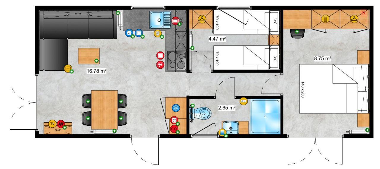 Chalet Stacaravan De Maravan Middelkerke